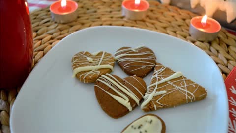 Decorating cookies