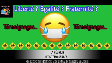 1ERS TÉMOIGNAGES post-vaccinaux La Réunion (18.08.2021)