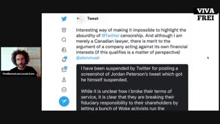Rubin Suspended from Twitter for Sharing Jordan Peterson's Page Tweet - Viva Clip