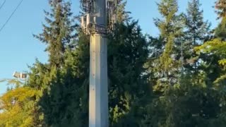 5G tower in Bellevue, Washington