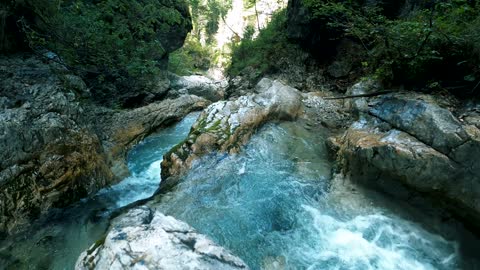 beautiful waterfalls with natural sounds