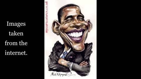 Barack Obama cartoon