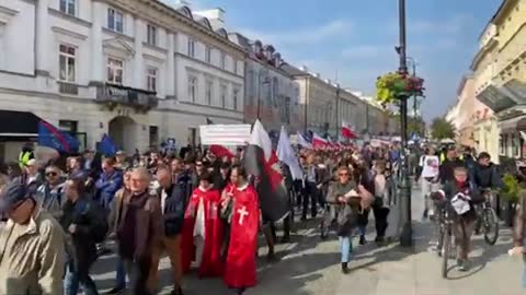 March for Freedom & Sovereignty | Warsaw, Poland | Live with Tara Szczepanski @PoAmbrotherhood