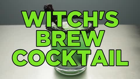 How To Make A Vodka Halloween Cocktail - Witch's Brew