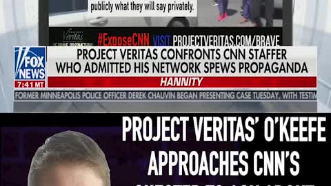 CNN'S CHESTER APPROACHED BY PROJECT VERITAS' O'KEEFE TO ASK ABOUT HIS COMMENTS CAUGHT ON TAPE