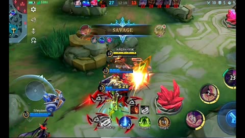 Fastest Savage |Beatrix (17) | #mlbb #gaming #rumble