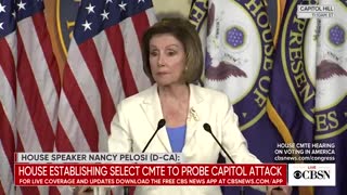 Nancy Pelosi Gives Her Take on What Drove the Jan 6 Riots