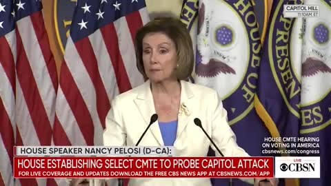 Nancy Pelosi Gives Her Take on What Drove the Jan 6 Riots