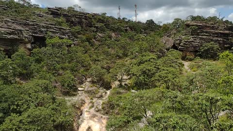 On top of the Toca do Leão Grotto