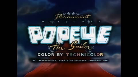 Popeye The Sailor Man - Assault And Flattery (1956) (Ultra HD 4K) 720p