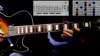 Mixolydian mode pattern of 4 notes (chained)