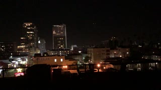 New Years Fireworks over Korea Town (Los Angeles) Pt. 1