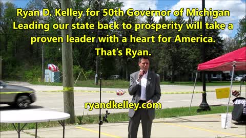 2021MAY8 meet & greet with Ryan D. Kelley running for Michigan Governor