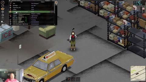 Making a cup of coffee in Project Zomboid