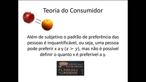 Microeconomia 012 Teoria do Consumidor Função Utilidade