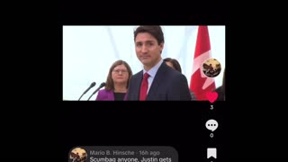 Canadian PM Justin Trudeau getting called out, scumbag
