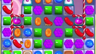 Candy crush: 20/3 gameplay (level 6188)