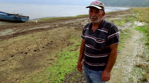 Locals fear disaster as North Macedonia's lake recedes
