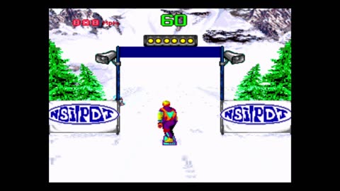 [SNES] Winter Extreme Skiing and Snowboarding #retrogaming #snes #supernintendo #nedeulers