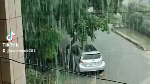 Heavy Rain in Lahore