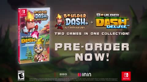 Boulder Dash Ultimate Collection - Official Trailer