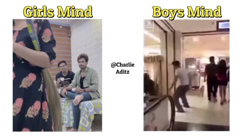 Girls Mind Vs Boys Mind !! Memes #viralmemes #mems(1)