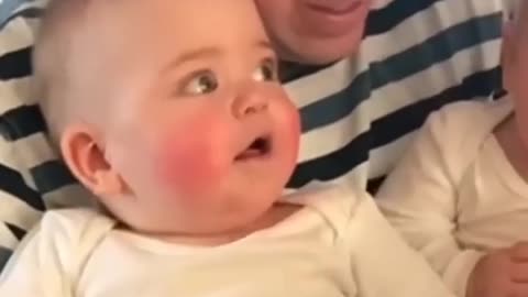 funny baby laughing ___ funniest baby video