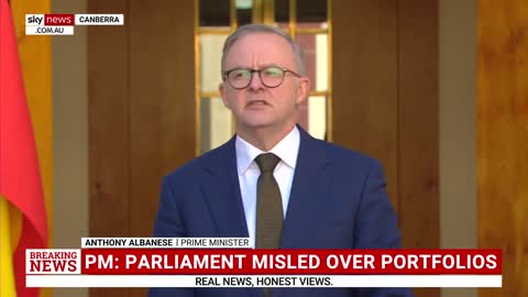 Australian PM Reveals Fmr. PM Scott Morrison Was Appointed to Five Extra Portfolios