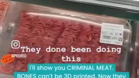 3D PRINTED MEAT TRIED TWICE TO POST ON YOUTUBE THEY REFUSED TO LET ME POSTE