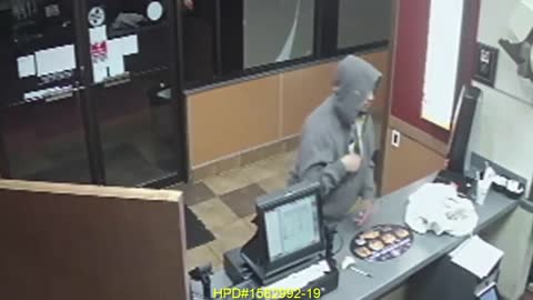 Houston: Aggravated robbery at the Jack in the Box located at 9645 Westheimer