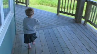 Toddler becomes a personal trainer