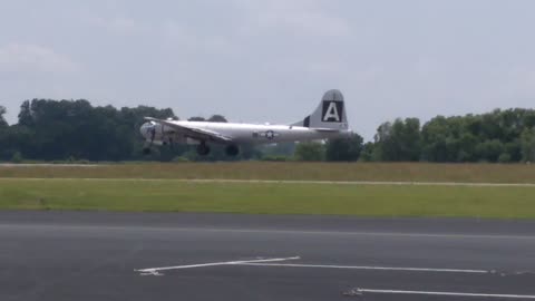 B-29 takeoff