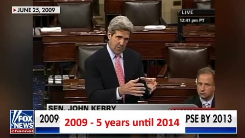 FLASHBACK: 2009 John Kerry Says "We Will Have The First Ice-Free Arctic Summer" Within 5 Years