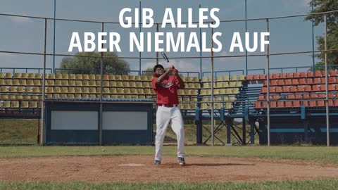 gib alles aber niemals auf