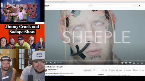 Tom Macdonald “Sheeple” Reaction - Jimmy Crack and Sodope Show