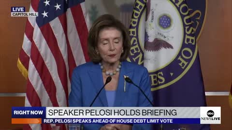 Pelosi Gets Upset With Reporters