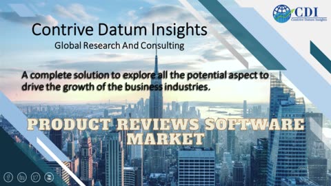 Product Reviews Software Market - Global Industry Analysis, Size, Share, Growth Opportunities