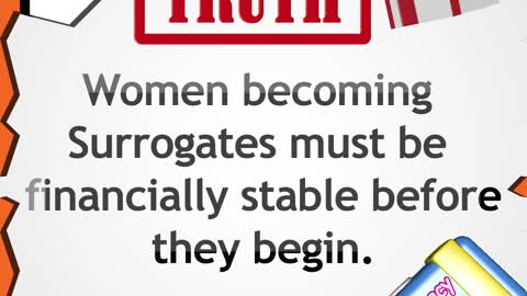 Surrogacy Myth Crusher #8 "Surrogacy is a way to make fast and easy money."