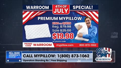 Lindell: MyPillow Lowest Price And Revival Pillows Giveaway For Posse For Independence Day Week