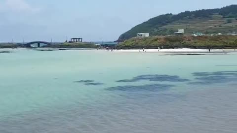 beach with calm waves