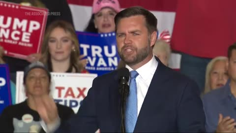 JD Vance calls Kamala Harris 'wacky' and disloyal during Nevada rally