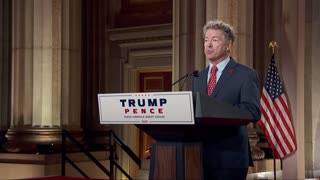 Rand Paul says he's proud of the job Trump has done
