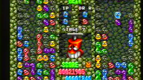 Dr. Robotnik's Mean Bean Machine - Genesis (Easy Scenario Mode playthrough) (recorded 2009)