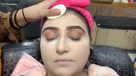 long lasting and flawless bridal base and eye makeupmp4.