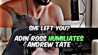 Adin Ross Humiliates Andrew Tate Live on Stream #SHORTS