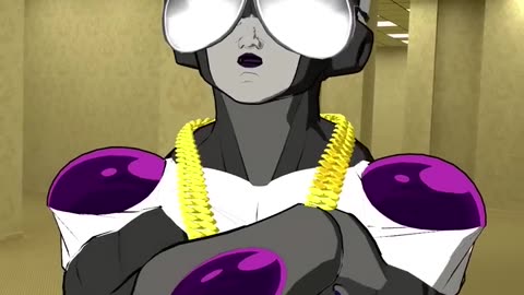 Frieza's journey into the Backrooms