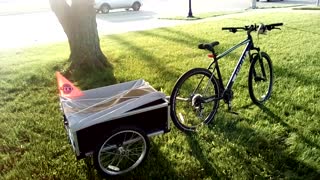 My Giant Talon 3 🚲 & Wike Cargo Buddy bike trailer
