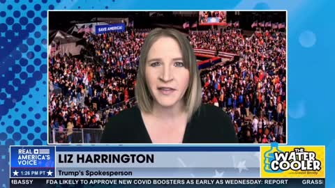 Trump’s official spokesperson Liz Harrington warns the deep state of an incoming boomerang.