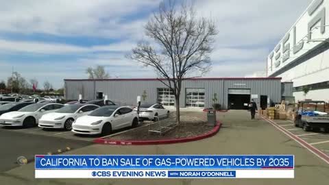 California to ban sale of gas-powered vehicles by 2035