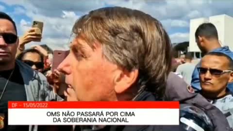 🇧🇷Based Bolsonaro says he won't be signing any 'pandemic treaty.'